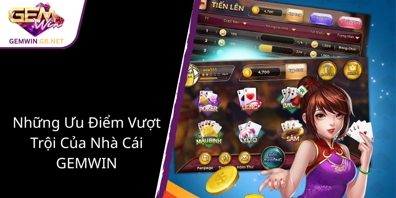 Khuyến Mãi Tân Thủ GEMWIN - Cơ Hội Vàng Đầu Tư Thể Thao & Casino Trực Tuyến 3 Nhung Uu Diem Vuot Troi Cua Nha Cai Gemwin1